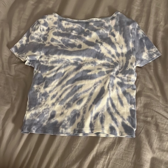 American Eagle blue tie dye tshirt - Picture 2 of 2